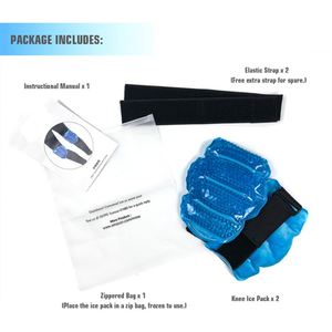 OEM/ODM Paquete de gel frío/caliente reutilizable de PVC con cuentas de gel para rodilla, Clase I, para alivio del dolor y fisioterapia, Shandong - Product Image 4