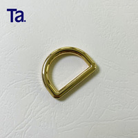 TANAI tas cincin D logam Zinc Alloy, aksesori tas tangan dapat disesuaikan emas ringan 25mm 32mm 38mm