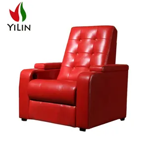 Home Recliner Seat ,Cinema Reclining Theatre Leather Sofa ,Auditorium Theater Cinema Movie Chairs