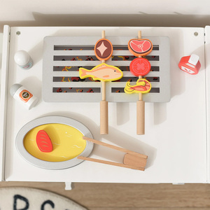 Juego de Cocina de Juguete de Madera Educativo para Niños en Edad Preescolar, Juguetes de Cocina para Niños, Juego de Imitación - Product Image 4