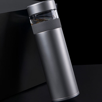 Vente en gros QJT-520-1 professionnel Pop International Bouteille en titane 520ml Smart Cup 18oz Cadeau d'affaires de bureau