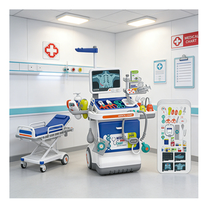 Hospital Clinic <b>Doctor</b> <b>Toy</b> <b>Set</b> Kids Medical Equipment Pretend Play Educational Role Playing Learning <b>Toys</b> Gift Choice - Product Image 5