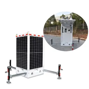 Generador de energía Solar LFP Mobile DC, batería de litio, diseño compacto con orificios para carretilla elevadora, en venta