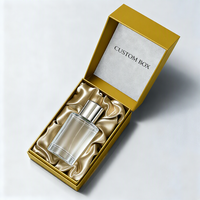 Boîte cadeau en velours de luxe avec logo personnalisé, vente en gros, emballage en papier recyclé pour parfum, huile essentielle, soin de la peau, sérum, cosmétiques