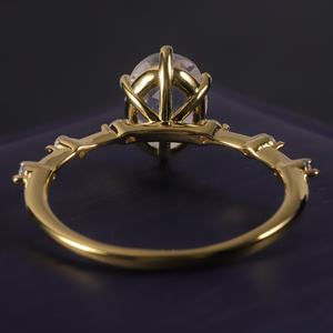 Женское неповторимое кольцо с серебряным 925 - Product Image 4