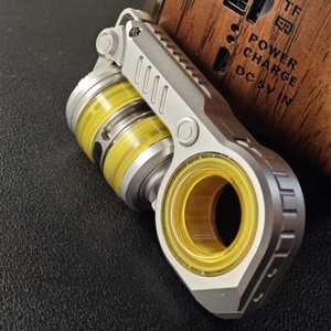 EDC Composite <span class=keywords><strong>Fidget</strong></span> <span class=keywords><strong>Spinner</strong></span> kim loại đẩy trứng Ding Ding ngã ba Ratchet để giải nén cho Thủ Thuật Con quay hồi chuyển ngón tay - Product Image 3