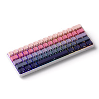 Clavier mécanique magnétique FUN60 Max HE 61 touches, disposition 60%, rose fantôme-ST, sans fil, ARGB, taux de rafraîchissement 500 Hz, hot-swap, personnalisable