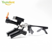 Youtodent Electric Dental Ergo Loupes Magnetic Attraction 4X 5X 6X Magnification Optical Lens Wireless Lamp High Illumination
