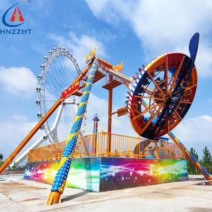 Équipement de terrain de jeu en métal pour l'extérieur Funfair Attractions Hammer Ride Big Pendulum for Exciting Playtime - Product Image 4