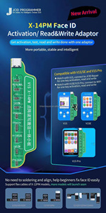 JC V1SE บอร์ดทดสอบขนาดเล็ก,อัปเกรดใหม่สำหรับ iPhone 6 7 8X11 12 13 14 Pro Max แบตเตอรี่โ<span class=keywords><strong>ท</strong></span>นสีจริงซ่อมแซม Dot Projector - Product Image 6