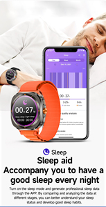 AMOLED Màn Hình Z7 Siêu Thể Thao Thông Minh Đồng Hồ Theo Dõi Sức Khỏe Không Thấm Nước Cuộc Gọi Bt Trợ Lý Giọng Nói SOS La Bàn GPS Theo Dõi Đồng Hồ Thông Minh - Product Image 4