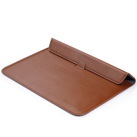 Sacoche étanche en PU pour ordinateur portable avec logo personnalisé Sacoche pour ordinateur portable avec support pour Macbook 11 13 15 pouces