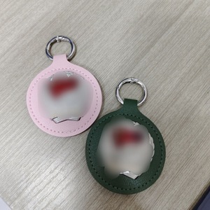 Porte-clés commémoratif en cuir PU en stock, idéal pour ranger les badges de service, un cadeau créatif pour les camarades et - Product Image 2