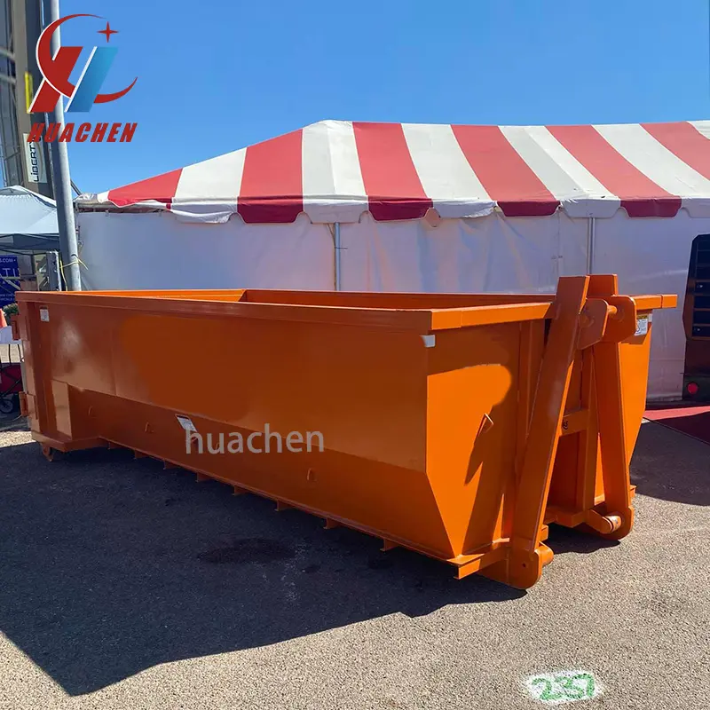 Good Quality Heavy duty roll-off open-top dumpster for construction debris