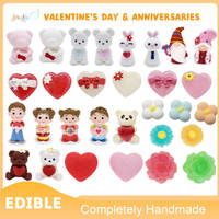 Siap Kirim, Tersedia, Permen Gula 3D untuk Dekorasi Kue, Cocok untuk Valentine, Pernikahan, Ulang Tahun