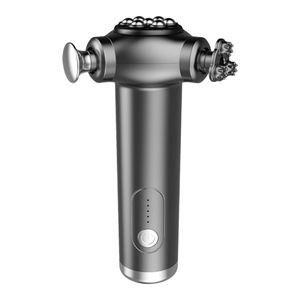 Mini masajeador vibratorio de <span class=keywords><strong>abdomen</strong></span> de cintura de 5 velocidades con ajuste de fuerza, <span class=keywords><strong>pistola</strong></span> de <span class=keywords><strong>masaje</strong></span> de relajación efectiva para mano, cuerpo, cabeza y pierna - Product Image 1