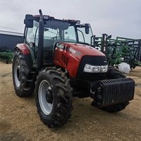 Tracteur à roues Shuangjia IH 140 d'occasion, cabine fermée, quatre roues motrices, 140 chevaux, moteur diesel turbo FPT 6 cylindres 540/1000 tr/min