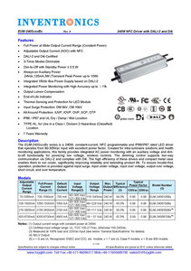 Inventronics 250W Dali Cung Cấp Điện Lập Trình Dimmable 24V 240W LED Dali Điều Khiển Dimmer - Product Image 2