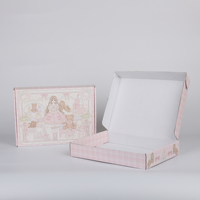 Boîtes d'emballage écologiques de haute qualité Impression personnalisée Taobao Tmall Boîtes en papier ondulé Boîtes d'expédition de vêtements pour les entreprises