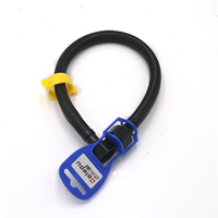Tuyau flexible tressé en acier inoxydable DALEPU pour robinet de salle de bain 10-200CM, connecteur de plomberie anti-fuite