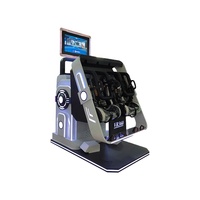 Máquina de realidad virtual para exteriores con rotación de 360 grados del fabricante de Guangzhou VR, simuladores 9D VR para atracciones de Centros Comerciales