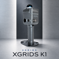 XGRIDS Lixel K1 (Lingguang K1) Scanner LiDAR 3D SLAM portable compact avec caméra panoramique 36MP, portée 70m pour la capture de la réalité BIM et les levés