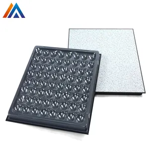 China Factory Metal Raised Floor System 600x600mm Ceramic Raised Floor Tile For Date Room