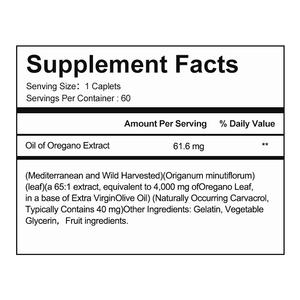 Oem/odmプライベートラベル油のオレガノマンゴーソフトジェル天然カーバロールエキス | 抗菌,免疫呼吸サポートハーブ - Product Image 2