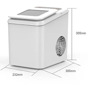 Personalizada pequeña portátil hogar compacto encimera automática eléctrica fabricante de cubitos de hielo de sobremesa mini instantánea Nugget Ice Maker
