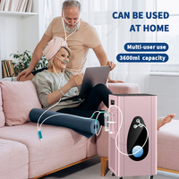 Machine d'inhalation d'hydrogène et d'oxygène 3600 ml/min, générateur de gaz H2 O2 pur à 99,99 % SPE PEM, inhalation d'hydrogène pour usage domestique et clinique, CE