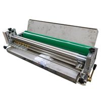 Applicateur de collage d'épandage de colle Hotmelt Machine de colle thermofusible Épandeur de revêtement adhésif Machine de collage de papier en cuir à vendre