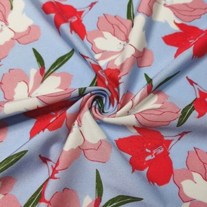 Runlam thời trang hàng đầu tùy chỉnh hoa kỹ thuật số in sợi nhỏ áo đơn 87% Nylon 13% Spandex in vải cho đồ lót - Product Image 3