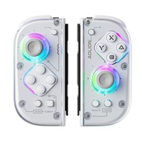 J20 Knight Pengontrol Game Nirkabel Getaran Ganda Tombol Mekanik Kiri & Kanan untuk Aksesori Pengontrol Nintendo Switch