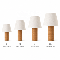 Lampe de table en bois moderne, de haute qualité, luxe minimaliste, art déco pour hôtel, salon, lampe d'angle, Lavalux-FL-1