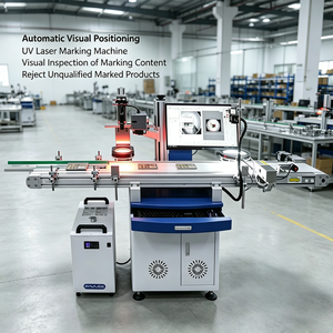 Máquina de Marcado Láser UV en Línea y Rechazo de Defectos para Cajas de Hierro de Alimentos y Dulces con Sistema de Inspección OCR de Posicionamiento Visual - Product Image 1