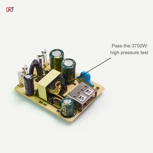 Pengisi Daya Ponsel USB Pengisian Cepat Pengisi Daya Nirkabel PCBA FR4 PCB Papan Sirkuit Cetak Pengisi Daya Cepat PCB PCBA