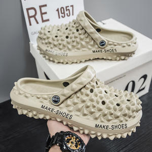 Nouvelles sandales d'été style <span class=keywords><strong>Crocs</strong></span> Durian pour hommes – Tongs de plage tendance, légères et respirantes en EVA, à enfiler - Product Image 3