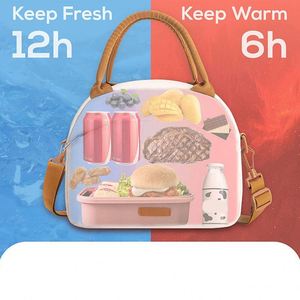 Custom Reusable Canvas Insulated <b>Thermal</b> Cooler <b>Bag</b> with Zipper Closure 15L Capacity for Food <b>Delivery</b> Shopping & Picnic - Product Image 6