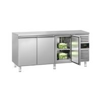 Mostrador Refrigerado Gastro GGM ECO - 1795x700mm - con 3 puertas