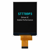 2,4 Zoll TFT LCD Display Modul 240x320 IPS Vollbildschirm 2,8V Logik Handheld-Geräte-Kit Projektlösung 400cd/m