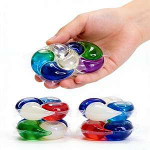 Lessives en capsules personnalisées à marque privée – Gel <span class=keywords><strong>lessive</strong></span> tout-en-un non biologique et <span class=keywords><strong>adoucissant</strong></span> pour le linge - Product Image 1