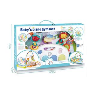 Offre Spéciale bébé jouer pédale Piano avec projection <span class=keywords><strong>avion</strong></span> App contrôle maison bébé girafe musique jouer tapis de gymnastique avec cloche de lit - Product Image 4