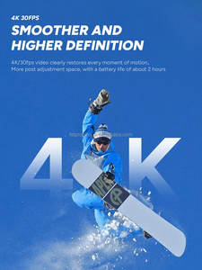 Cámara Deportiva Sumergible Sj4000 4k con Doble Pantalla y Estabilización, con <span class=keywords><strong>Zoom</strong></span> 5x para Ciclismo, Buceo y Vlogs - Product Image 3