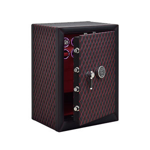 कस्टम डिजिटल फिंगरप्रिंट लॉक स्टील वाणिज्यिक कुंजी लॉक घड़ी विंदर सुरक्षित जमा बॉक्स - Product Image 1