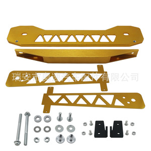 Kit de brazo de control inferior y barra de acoplamiento de subchasis de aleación de aluminio para Honda Civic 482mm 392mm 338mm 76mm - Product Image 2