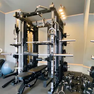Multifunktion ale Fitness geräte Fitness Cage Trainer Schmiede maschine mit Gewichts stapel