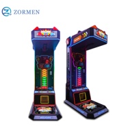 Zormen Máquina de Boxeo Arcade de Última Generación con Marco Brillante Futurista, Novedad que Atrae la Atención, para Centros Comerciales, Bares, Alquiler, Operada con Monedas