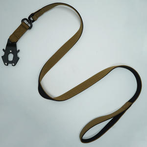 Laisse pour chien en nylon réfléchissant écologique avec logo personnalisé, mousqueton à dégagement rapide, personnalisation couleur et logo - Product Image 5