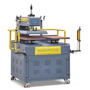 Máquina automática de prensado en caliente de doble estación, área de impresión 38x38cm,40x50cm,40x60cm,60x80cm,50x70cm
