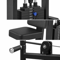 Machine Commerciale Double Fonction Pec Fly et Reverse Fly pour la Musculation des Deltoides Postérieurs et des Pectoraux en Salle de Sport